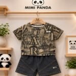 Mimi Panda Royal Vogue Denim Co-Ord Set
