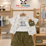 Mimi Panda Dino Explorer Summer Co-ord Set
