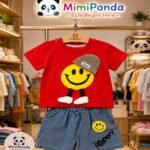Mimi Panda Happy Smile Summer Co-ord Set