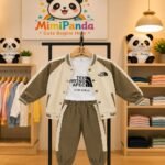 Elite Explorer 3-Piece Co-ord Set for Boys – Sage Green Edition