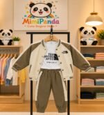 Elite Explorer 3-Piece Co-ord Set for Boys – Sage Green Edition