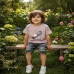 Luxe Dino Summer Co-ord Set for Kids – Blush Pink Edition