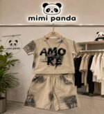 Mimi Panda Urban Beige Street Co-Ord Set