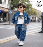 Mimi Panda Urban Denim Elite 3-Piece Co-Ord Set