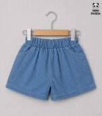 Premium Girls Denim Waistcoat & Denim Shorts Co-Ord Set - Image 3