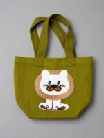 Lion Appliqué Shirt, Jogger Pants & Tote Bag 3-Piece Gift Set - Image 4