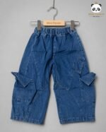 Mickey Graphic T-Shirt with Denim Cargo Pant Co-Ord Set - Image 3
