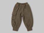 Luxe Heritage Cargo 3-Piece Co-ord Set for Boys – Olive Edition - Image 5