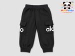 Luxe Varsity Active 3-Piece Co-ord Set for Boys – Olive Cream Edition - Image 4