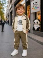 Elite Explorer 3-Piece Co-ord Set for Boys – Sage Green Edition - Image 7