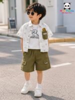 Mimi Panda Dino Explorer Summer Co-ord Set - Image 7