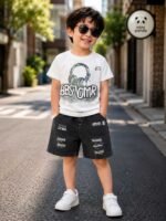 Mimi Panda Urban Beats Denim Co-Ord Set - Image 6