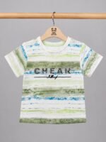 Mimi Panda Cheer Stripe Denim Co-Ord Set - Image 3