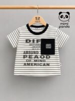 Mimi Panda Urban Stripe Denim Co-Ord Set - Image 2