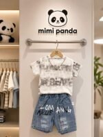 Mimi Panda Street Luxe Denim Co-Ord Set - Image 5