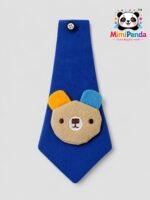 Mimi Panda Royal Blue Party Co-ord Set with Tie - Image 4