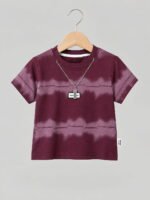 Mimi Panda Royal Plum Tie-Dye Co-Ord Set - Image 3