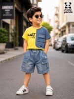 Mimi Panda Sunshine Last Denim Co-Ord Set - Image 6