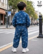 Mimi Panda Urban Denim Elite 3-Piece Co-Ord Set - Image 7