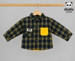 Luxe Dino Explorer 3-Piece Co-ord Set for Boys – Yellow Pocket Edition - Image 4