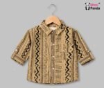Mimi Panda Luxe Safari Heritage 3-Piece Co-ord Set for Boys – Olive Edition - Image 3