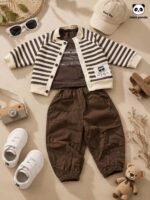 Mimi Panda Urban Classic 3-Piece Winter Co-Ord Set - Image 9